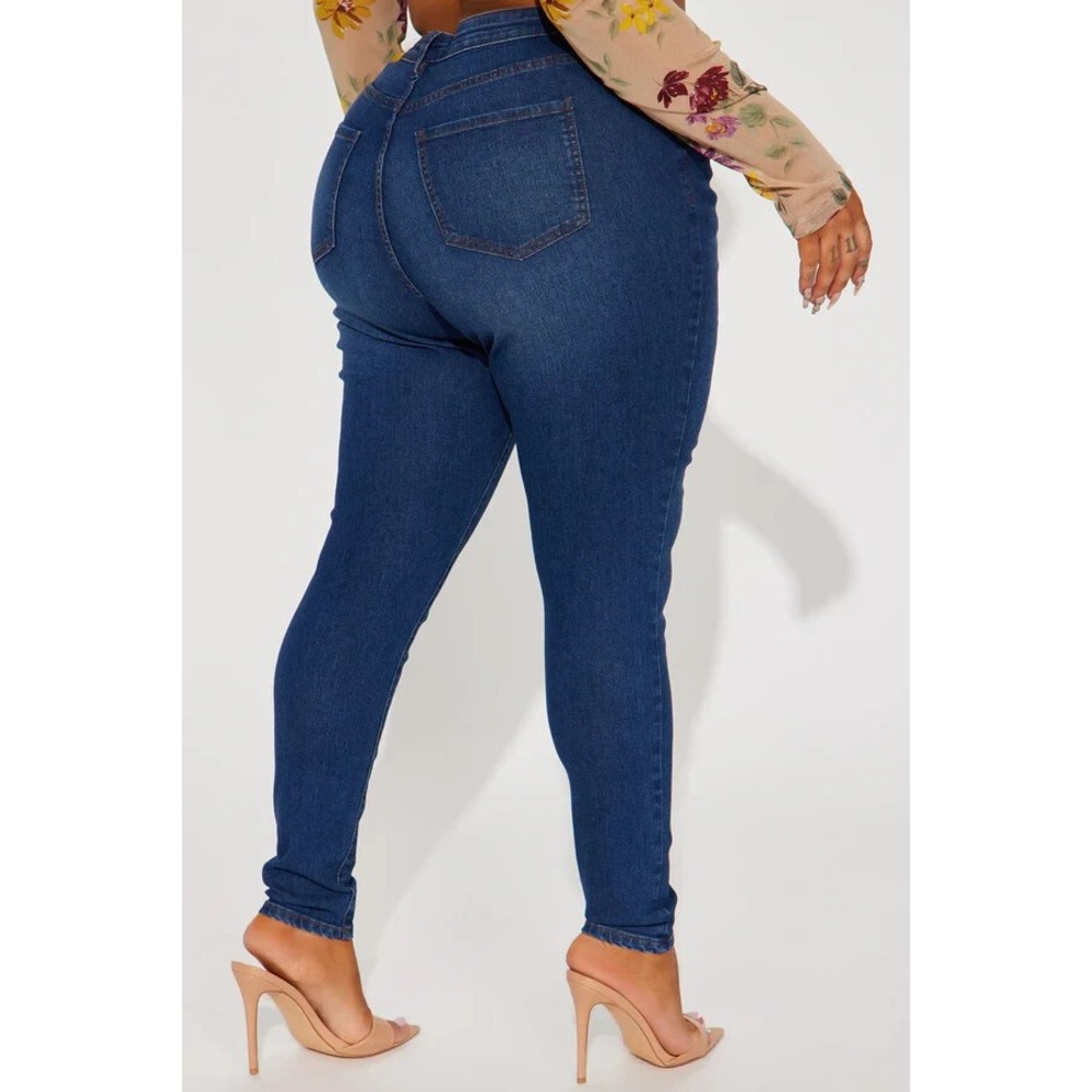 Fashion Nova 16 Plus Skinny‎ High Rise Jeans
